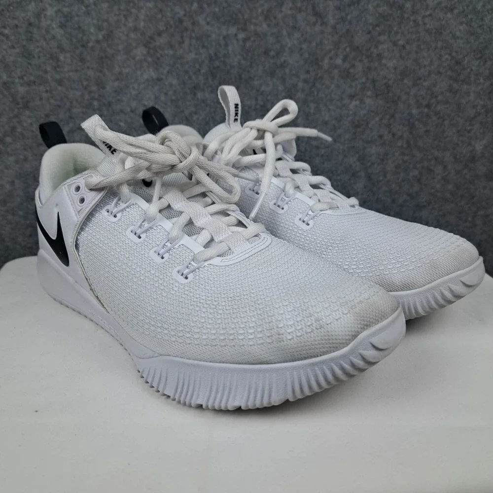 Nike Shoes Womens 10‎ Air Zoom HyperAce 2 Volleyball Sneakers AA0286-100 White
